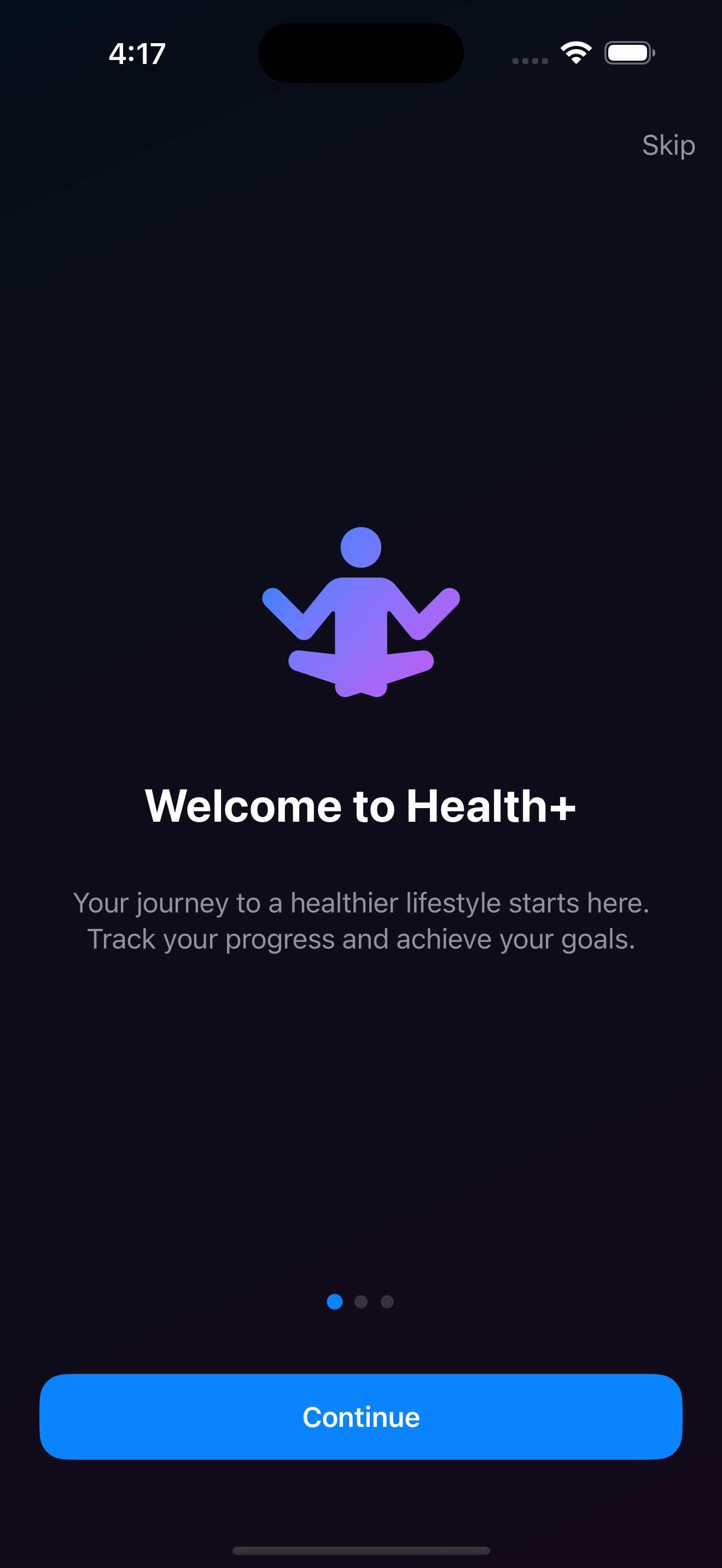 Onboarding Flow Template SwiftUI Template